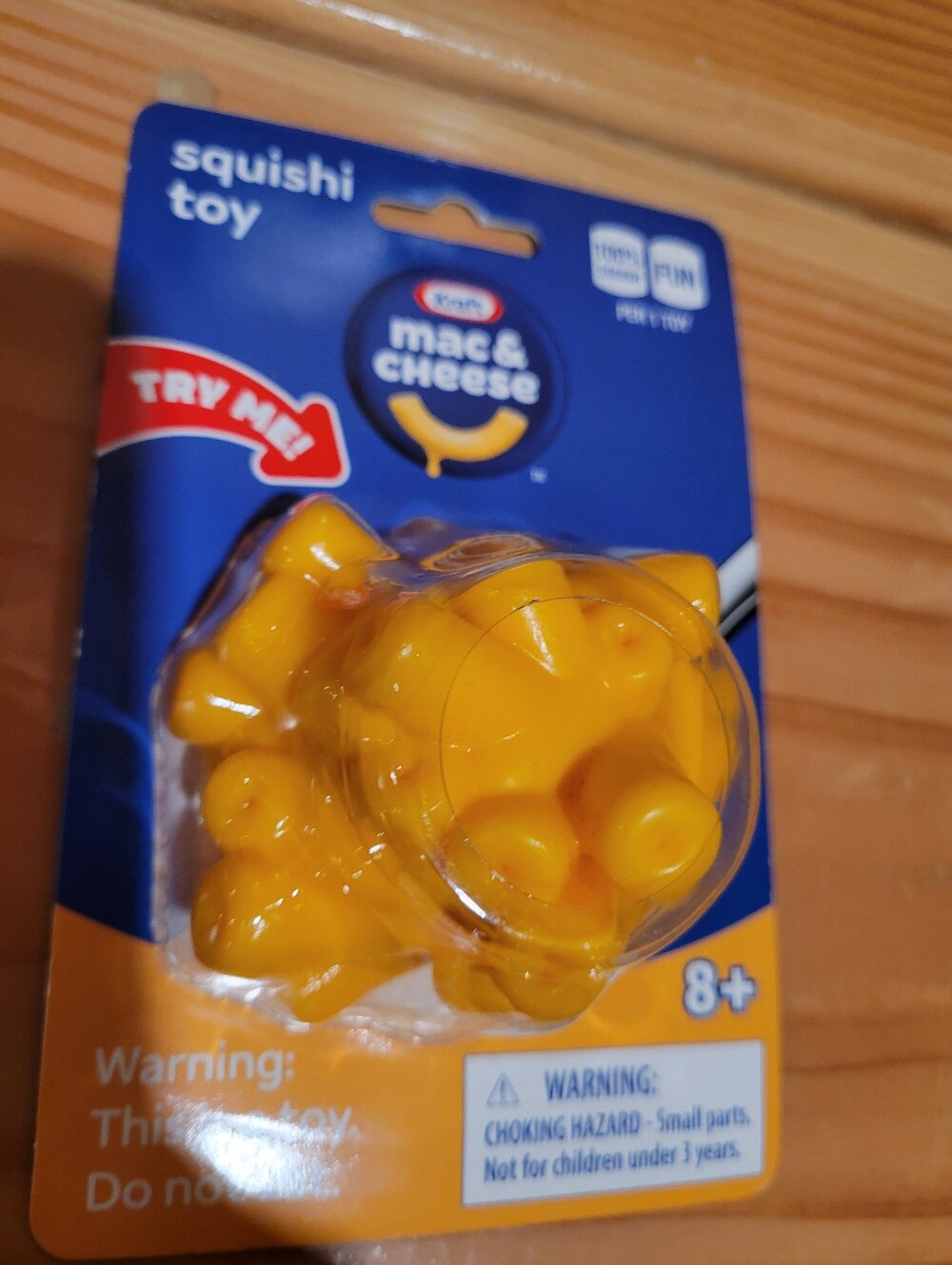Kraft Mac & Cheese Squishi Toy - Yellow